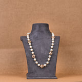 Fresh Water Pearls and Mesh Necklace