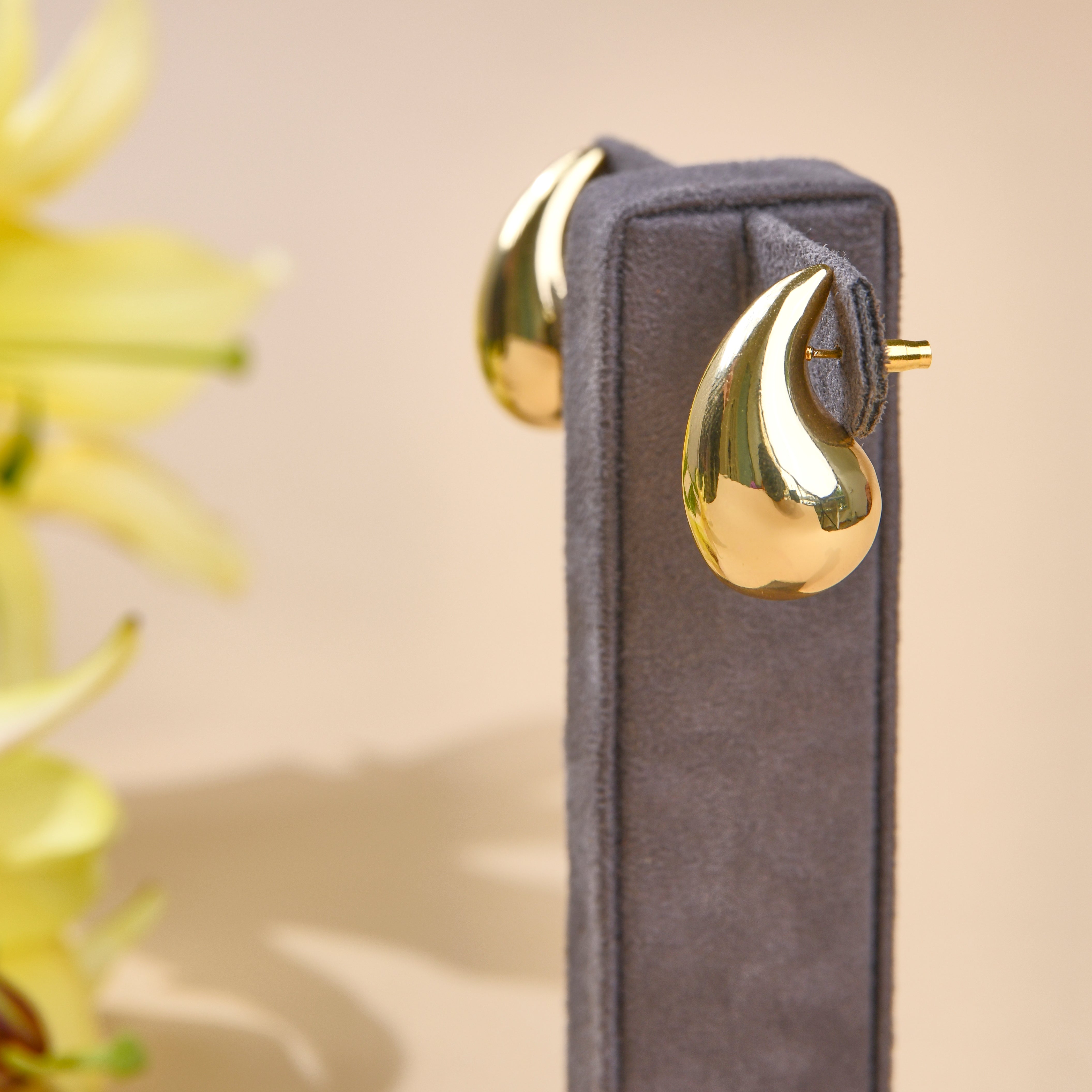 18K Gold Plated Drop Earrings