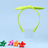 Anna Headband in Neon Yellow