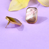 Mother of Pearl Stud Earrings