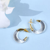 Clear Resin Hoops