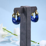 Navy Blue Resin Balis