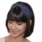 Veronica in Grey Satin Headband