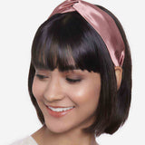 Veronica in Mauve Satin Headband