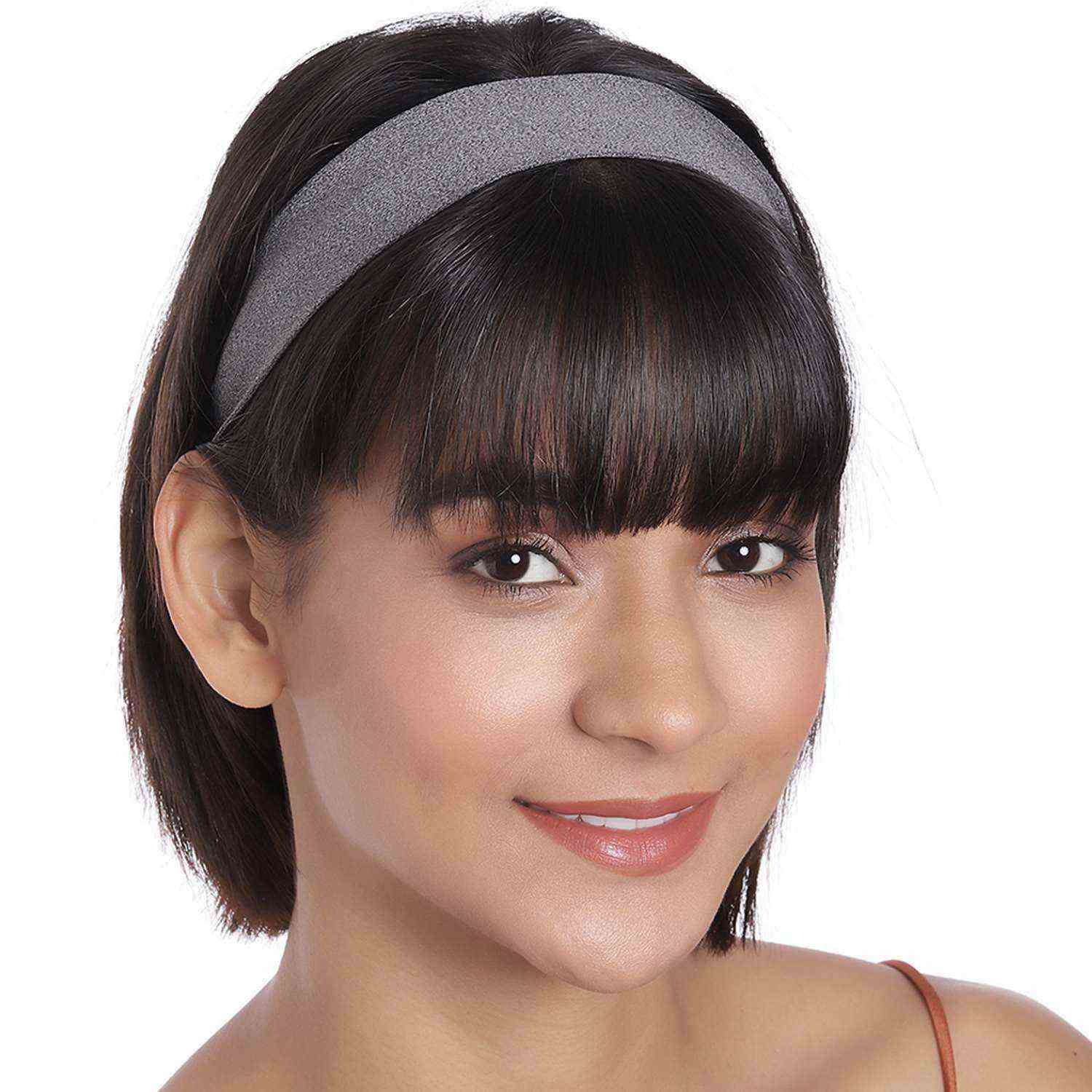 Lulu in Grey Performance Jersey Headband