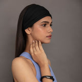 Armour in Black Performance Jersey Headband