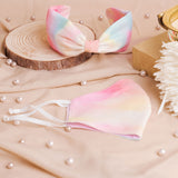 Tie n Dye Ombre Cotton Mask with Betty Cooper Headband
