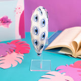 Veronica Headband in Evil Eye Print Crepe