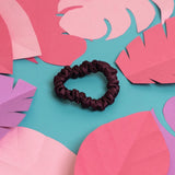 Slim Satin Scrunchies - Set of 5