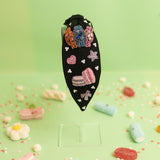 Elsa Headband in Embroidered Motifs - Candy land
