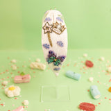 Elsa Headband in Embroidered Motifs - Fairy land