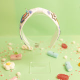 Elsa Headband in Embroidered Motifs - Fairy land
