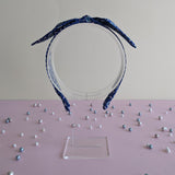 Anna Headband in Evil Eye Print