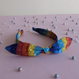Anna Headband in Pop It Print