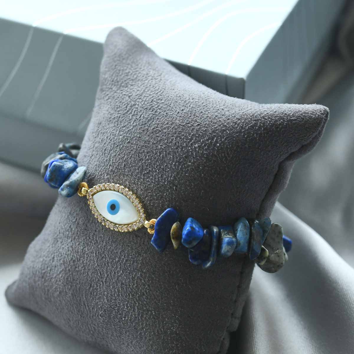 Buy Evil Eye Bracelet For Men Ladies Free Size Hamsa Hand Charm 1pc Online