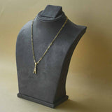 Coloured Initial Diamonte Pendants