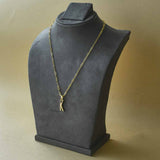 Coloured Initial Diamonte Pendants