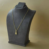 Coloured Initial Diamonte Pendants
