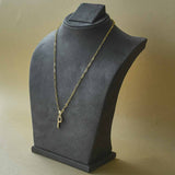 Coloured Initial Diamonte Pendants