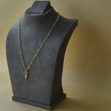 Coloured Initial Diamonte Pendants