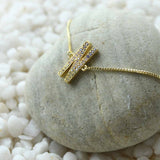 Coloured Initial Diamonte Bracelets with Drawstring Chain