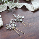 Bridal Hair Accessories - Set of 2 - Hair Clips