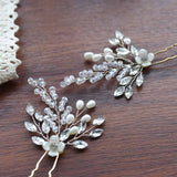 Bridal Hair Accessories - Set of 2 - Hair Clips