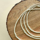 Four Layered Pearl Necklace