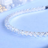 White Diamonte Headband