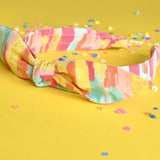 Anna Headband in Brush Print