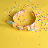 Anna Headband in Brush Print