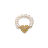Gold Heart Bracelet