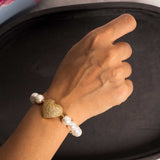 Gold Heart Bracelet