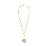 Gold Heart Necklace