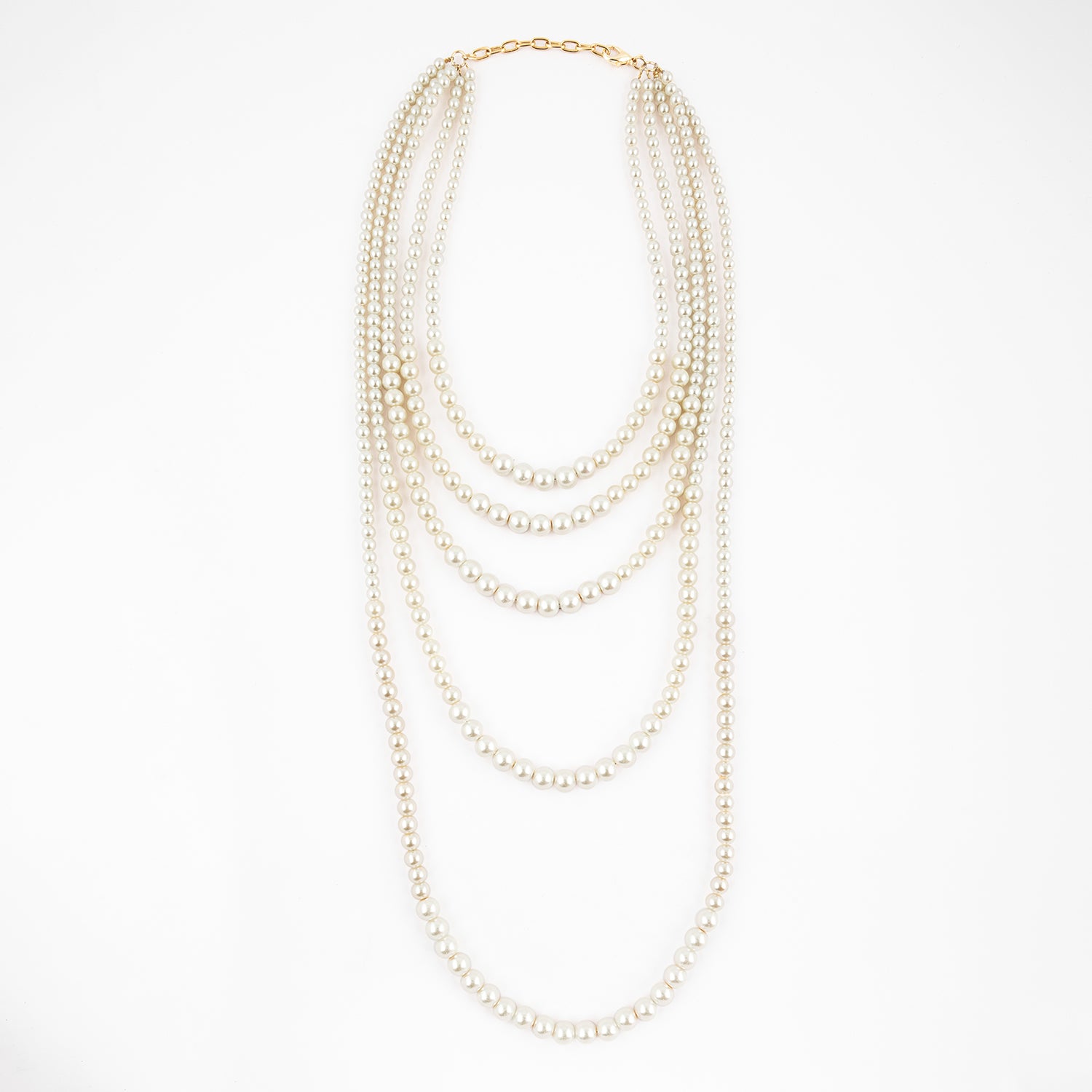 Chanel Pearl Long Necklace - Designer WishBags