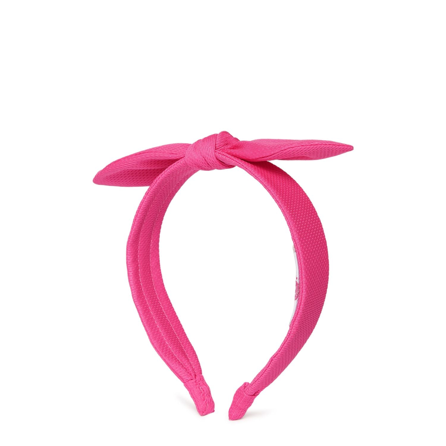 Anna Headband In Hot Pink Jersey