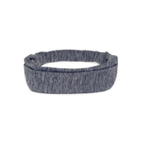 Armour in Textured Grey Performance Jersey Headband