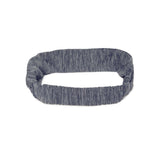 Armour in Textured Grey Performance Jersey Headband