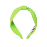 Elsa Headband in Lime Green Jersey