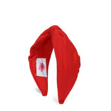 Elsa Headband in Red Jersey