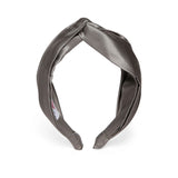 Veronica in Grey Satin Headband